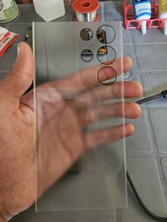 S23 ultra orignal back  transparent edition
