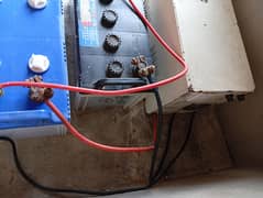 AB tech ups 24v with double battery complete sett