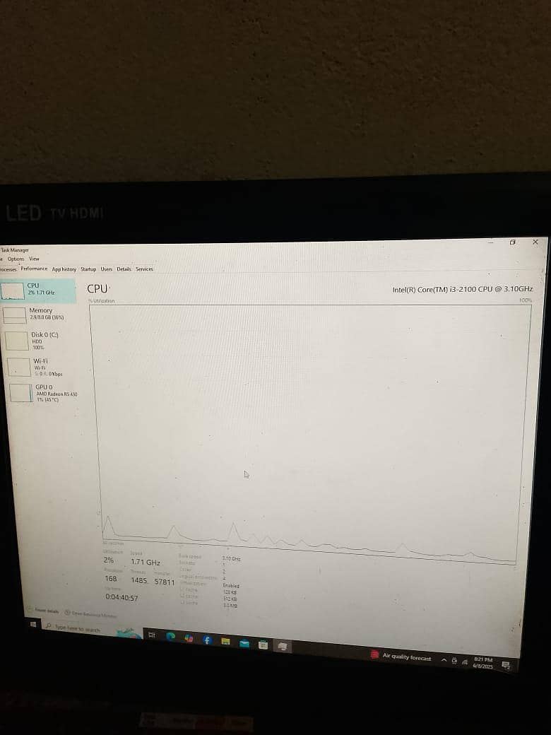 DELL inc model number L240as-00 desktop with mouse and keyboard 1