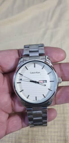 Men CK Watch in Stainless Steel