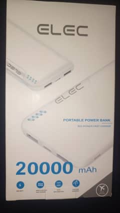 20,000mAh Power Bank Brand new 3000rs