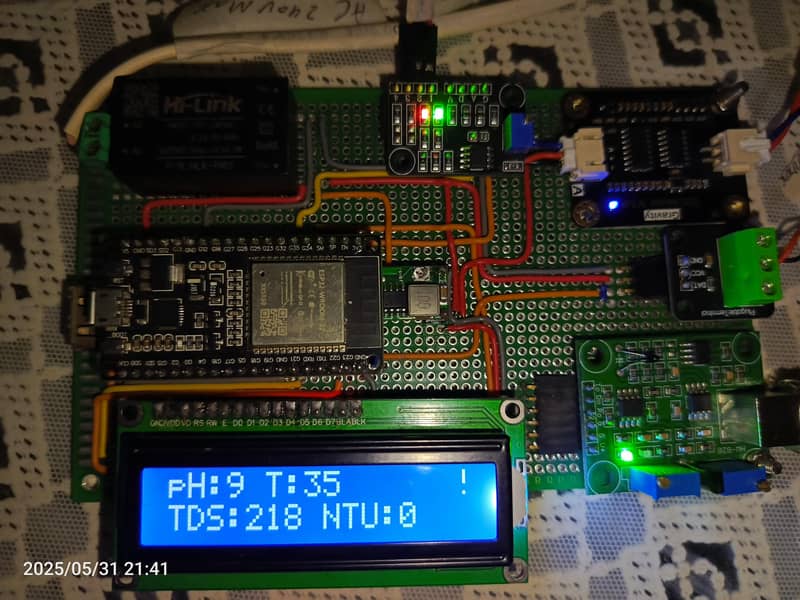 IoT based Water Quality Monitoring system Final year project 0