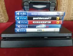 ps4 1tb seal pack with 5 games and 1 controller