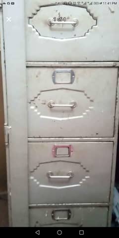 Iron file drawer