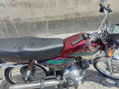 Honda CD 70 2018 in lush condition