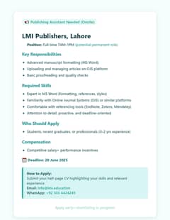 Publishing