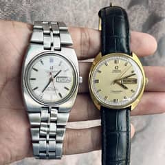 Omega Constellation and Seamaster Cosmic automatic swiss watch