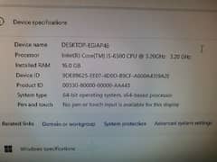 Gaming PC for pro Gamiers I5 6gen with rx470 4gb gpu card