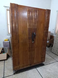 Pure Burma Teak Wooden Wardbrobe Cabinet