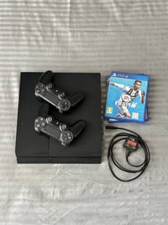 PlayStation 4 (PS4) | 500GB | 2 Wireless Controllers 