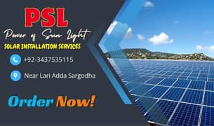 Solar installations services
