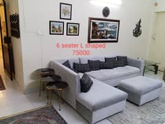 VIP condition Branded 7 seater and 6 seat L shaper