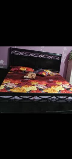 bed in new condition with orthopedic mattress