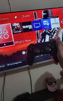 PS4 SLIM OFFICIAL SEALED 500 GB WITH ORIGINAL CONTROLLERS AND GAMES