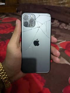 iphone 11 pro 256gb FU 100℅ okay