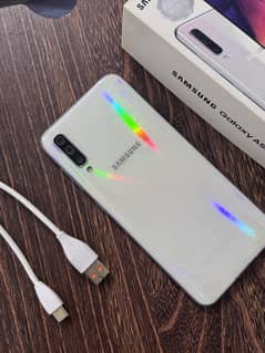 Samsung Mobile A50 4/128 GB (Fully Original) with Type-C Cable