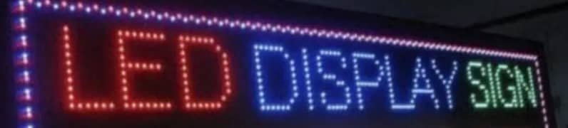 03226967900_sign board led running lights for shops