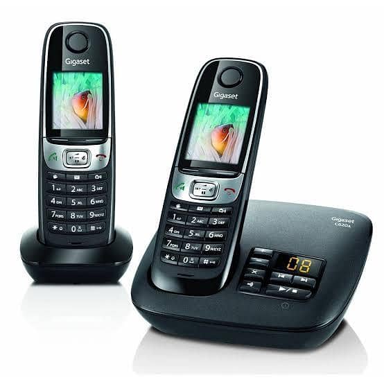 Gigaset Cordless 2 Handset With Intercom Ptcl , Landline Phone set 0