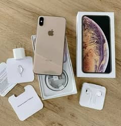 Apple iPhone xs max double sim PTA approved 256 GB water pack