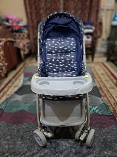 Premium Baby Pram – Safe, Stylish & Comfortable!