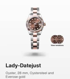 Lady Datejust Oyester 28mm