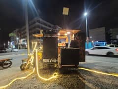 Food cart with 200cc bike