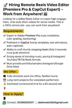 Remote jobs
