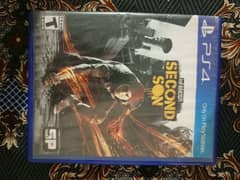 Ps4 CDs Infamous second son, Uncharted 4,Ratchet and clank