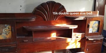 Queen size double bed