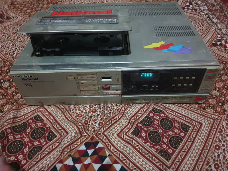 National vcr nv 340 antique 0