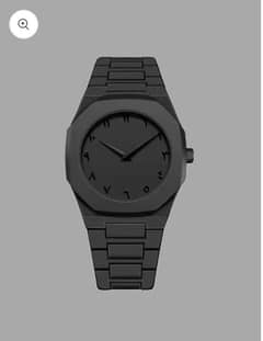 BLACK ARABIC AURA WATCH