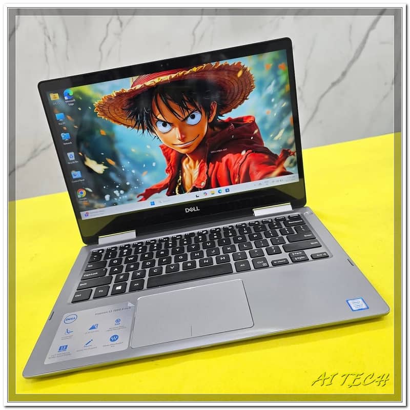 Dell Inspiron 7373 2in1 Ci5 8th Gen 08GB RAM 256GB SSD 13.3 Touch IPS 1