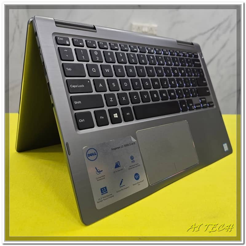 Dell Inspiron 7373 2in1 Ci5 8th Gen 08GB RAM 256GB SSD 13.3 Touch IPS 3