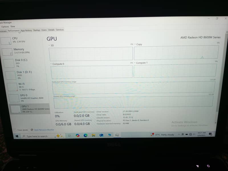 Dell Core i5 4th generation With Amd 2gb Ddr5 graphics card 5