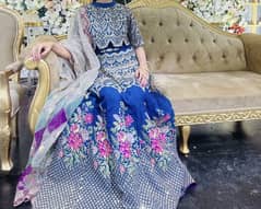 Model wear designer lehenga