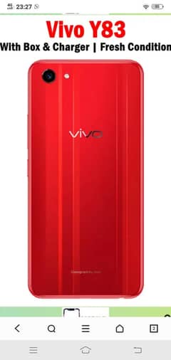 vivo y83. . 6gb128gb. . . . PTA good phone . . 10by10