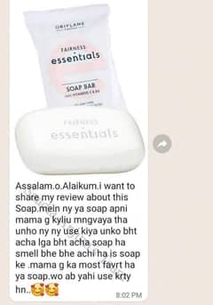 essential whitening soap