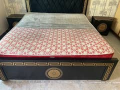 Black versace Design bed