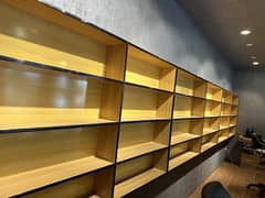 Buy top Quality wood racks for shelves and front counter 2 in 1 deal