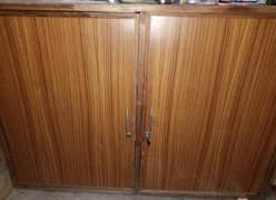 Two Wooden Cupboards