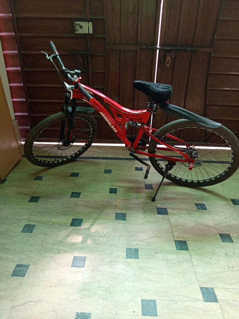 Morgan imported cycle for sell good condition red colouir 0