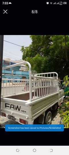 Faw Carrier Model 2017 Excellent Condition