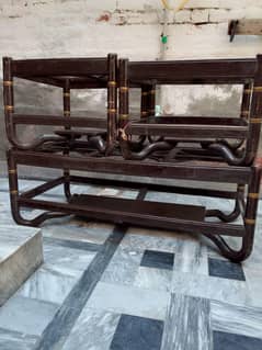 3 piece wooden Tea/coffee Table