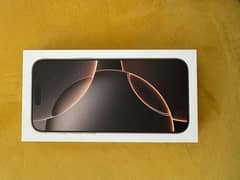 iPhone 16 Pro Max / Desert Titanium / 512GB / Non-PTA