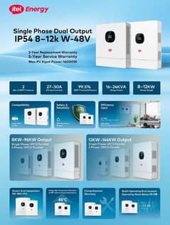 Itel Hybrid inverter single phase Ip54