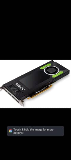 Nvidia Quadro P4000 8 GB graphics card 256bit