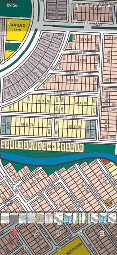 Confirmed 35x70 Sun Face Solid Land for sale in E block