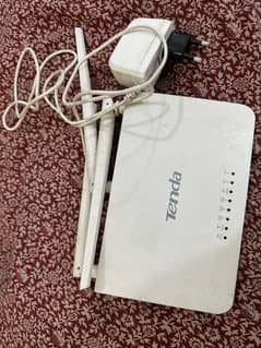 Tenda WiFi Router with Adapter – Good Condition