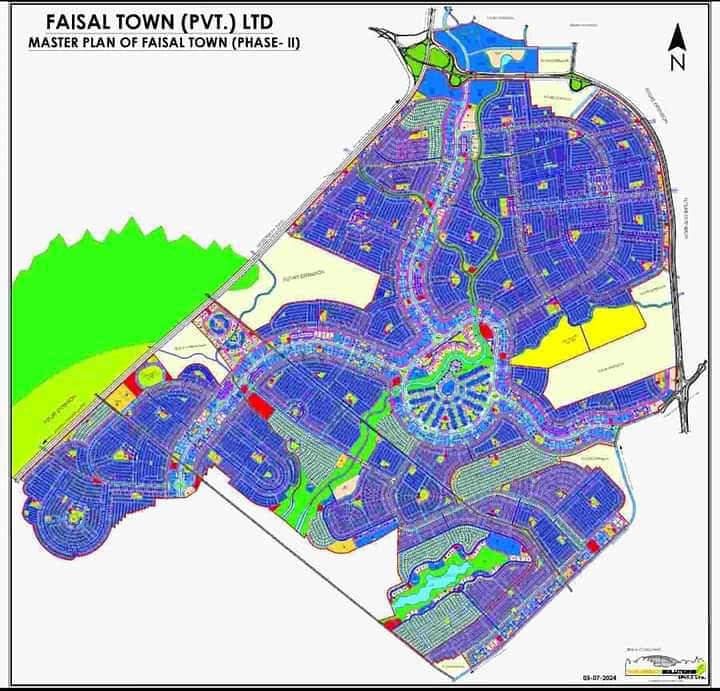 10 Marla Residential Plot File Available For Sale in Faisal Town Phase 2 of Sector O ( Model Block) 2