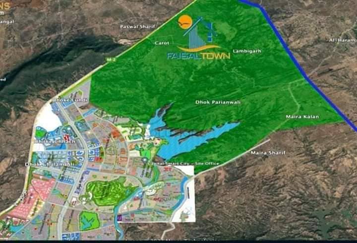 10 Marla Residential Plot File Available For Sale in Faisal Town Phase 2 of Sector O ( Model Block) 6